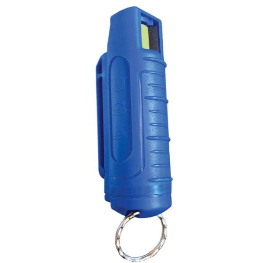 Safes Security Personal Security Products Ready Series PSP 1/2 oz. Blue Heat Pepper Spray w/BLUE hard case & key ring